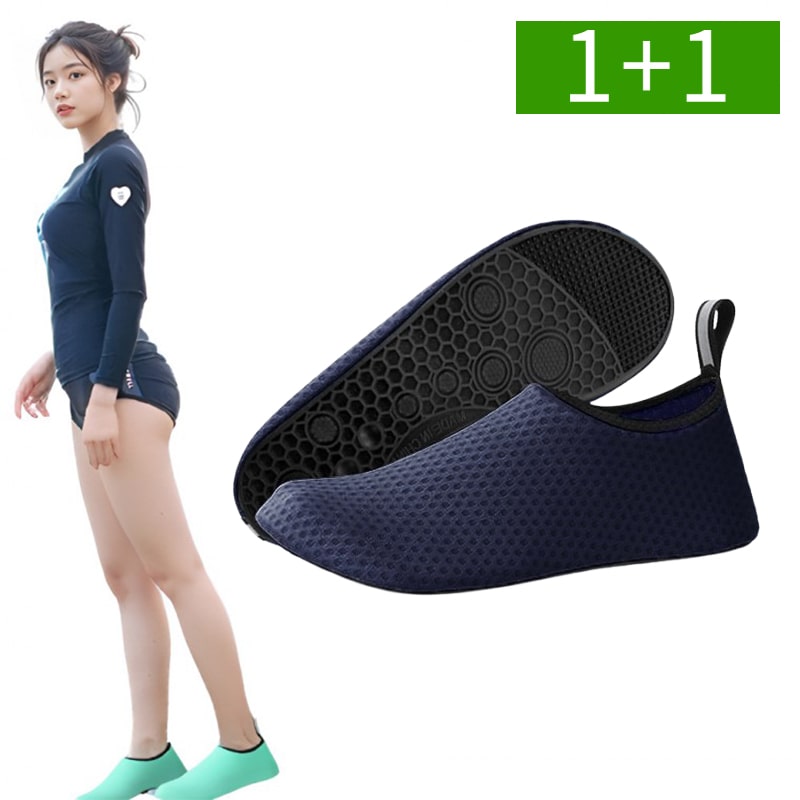 1+1 커플 아쿠아슈즈 남성 여성 성인 물놀이 신발 워터슈즈