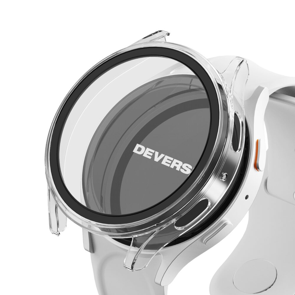 갤럭시워치 케이스-클리어 9H 풀커버 액정보호 강화유리40mm 44mm