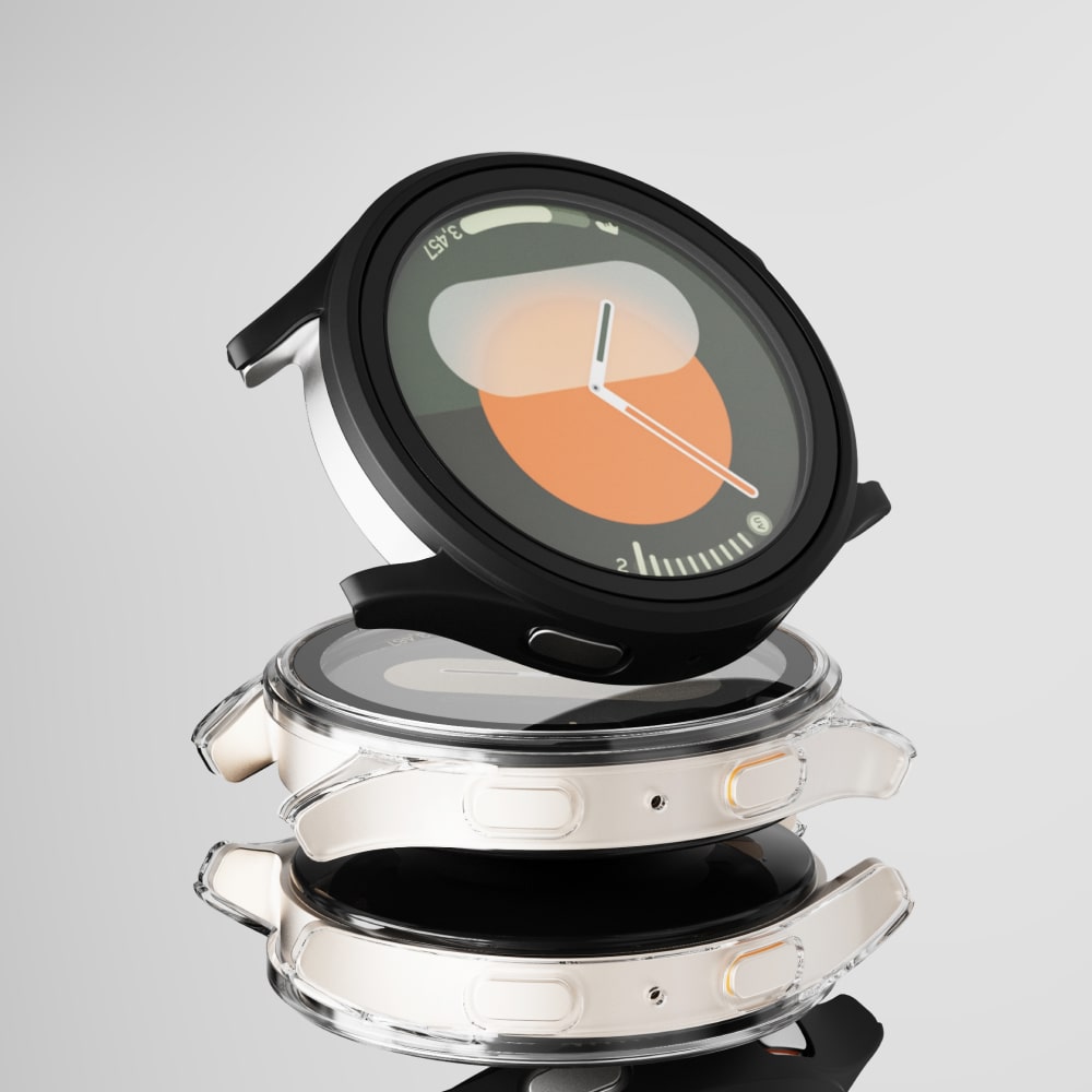 갤럭시워치 케이스 9H 풀커버 액정보호 강화유리(2color)40mm 44mm