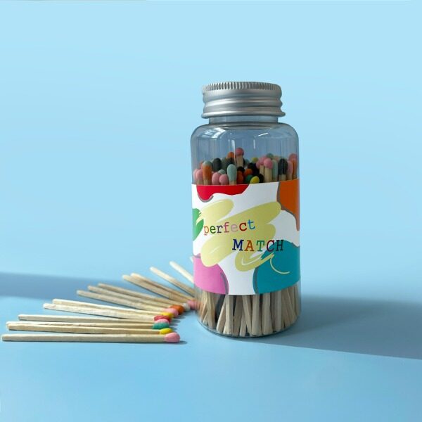 보틀 성냥 컬러플 Perfect Match