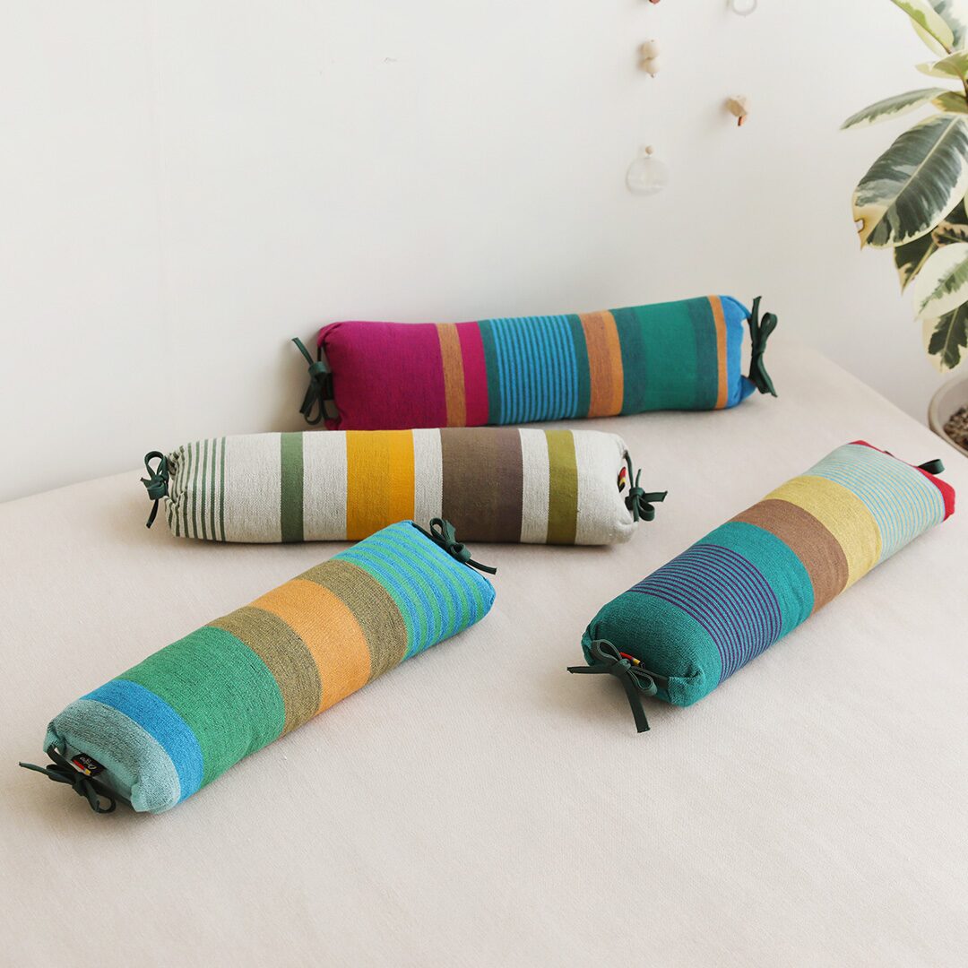 리본 메밀 경추 목베개 4 color