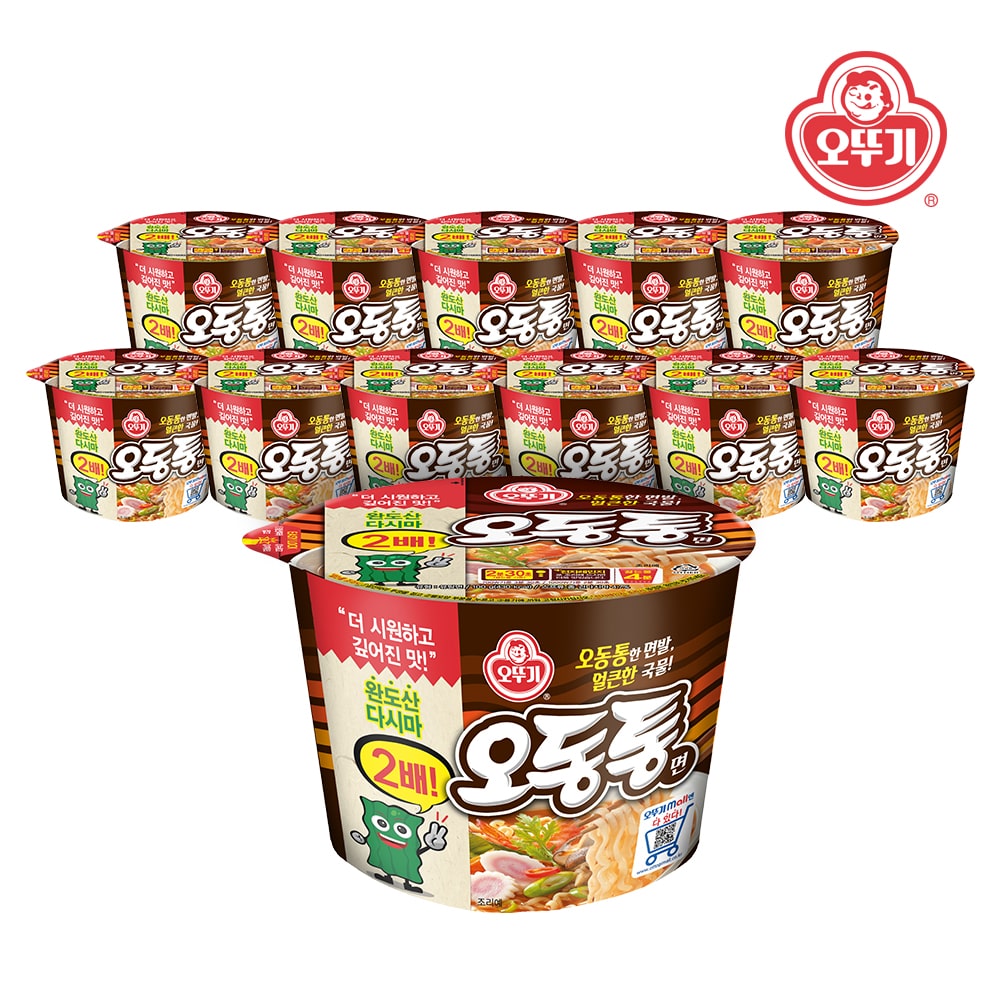 오동통면 다시마2 용기 100g*12개
