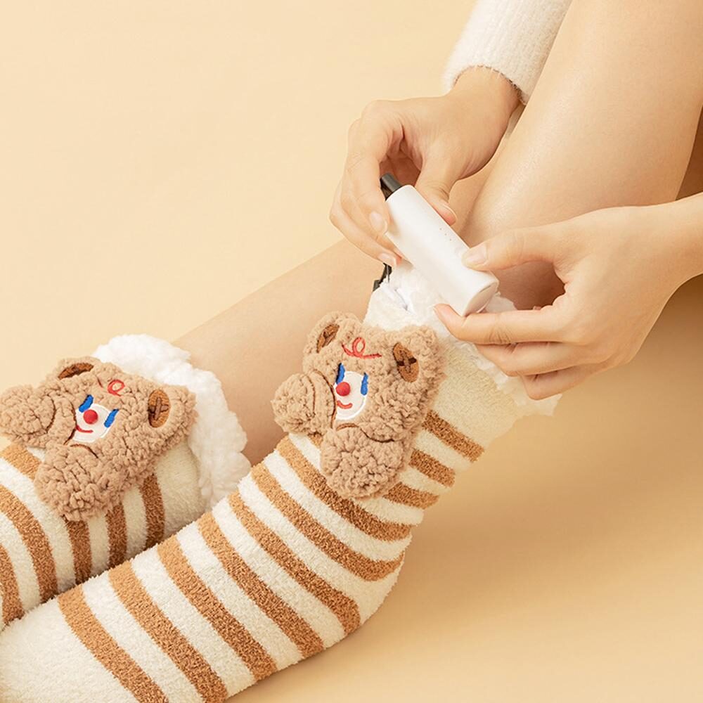 [해외] 귀여운 캐릭터 히팅삭스 실내 방한 발열양말