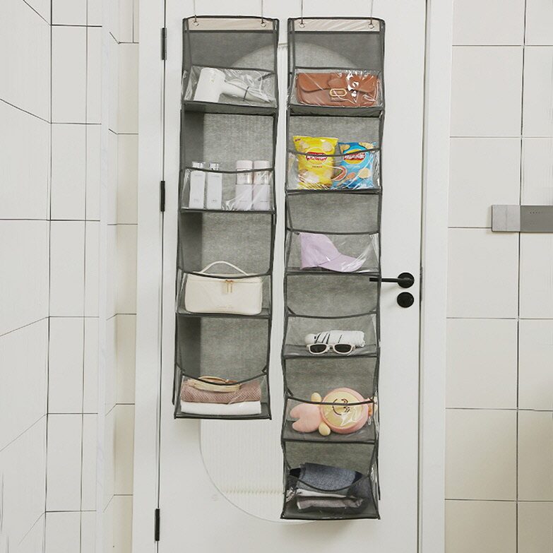 문걸이 수납 선반 정리함 걸이형 도어훅 포켓 수납함 도어 정리 보관 보관함