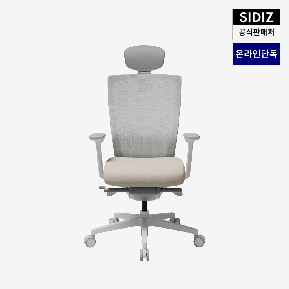 [8/25 라이브] T50 컴퓨터 책상 의자 화이트 (HA)