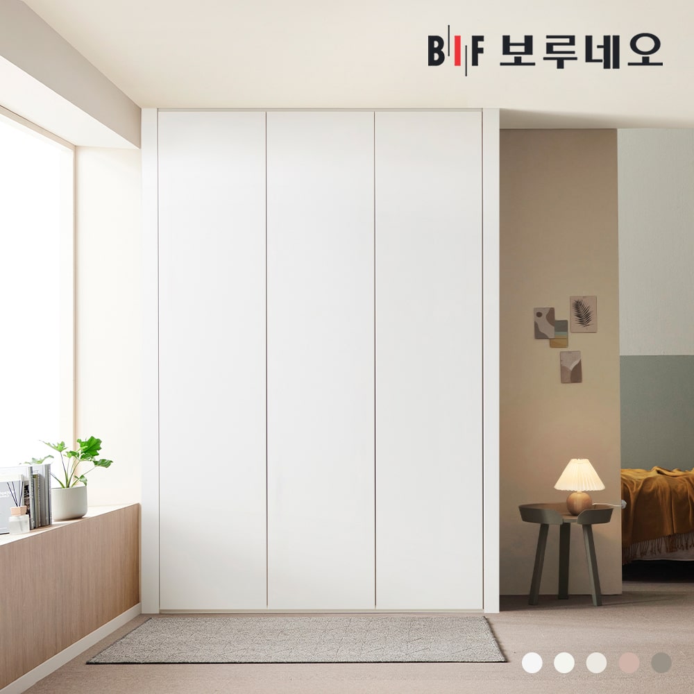 무몰딩 레스 작은방 붙박이장 여닫이 10cm E0등급 5자 6자 7자