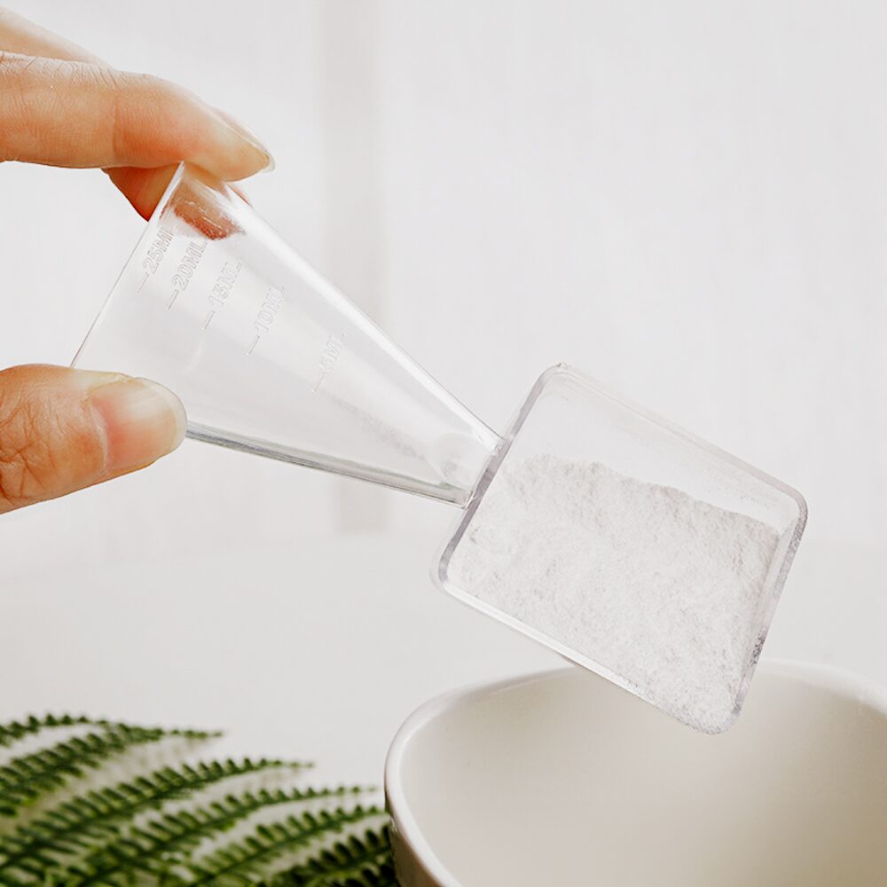 모델링 팩 분말 물 계량스푼 계량컵 25ml