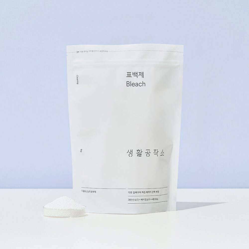 자연 유래 4종효소 강력 표백! 표백제 1kg