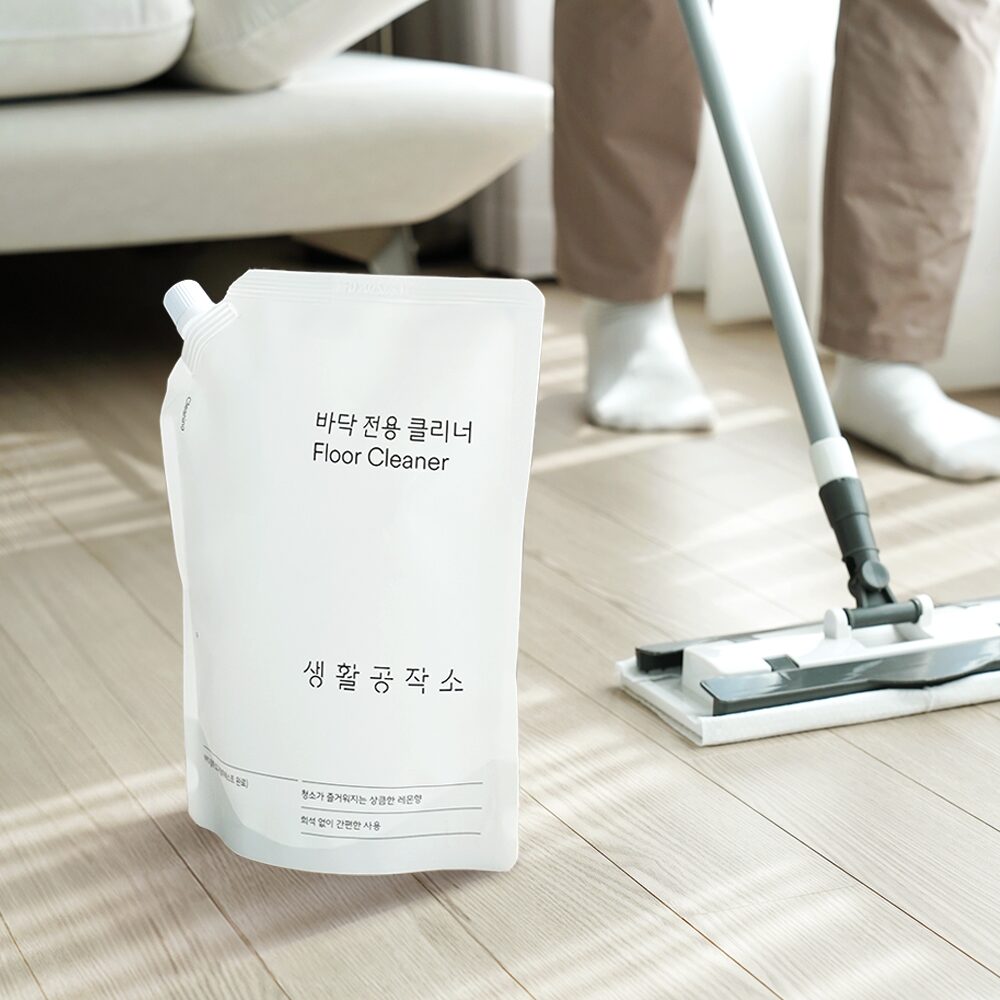 생활공작소 바닥전용클리너 레몬향 1L 2개