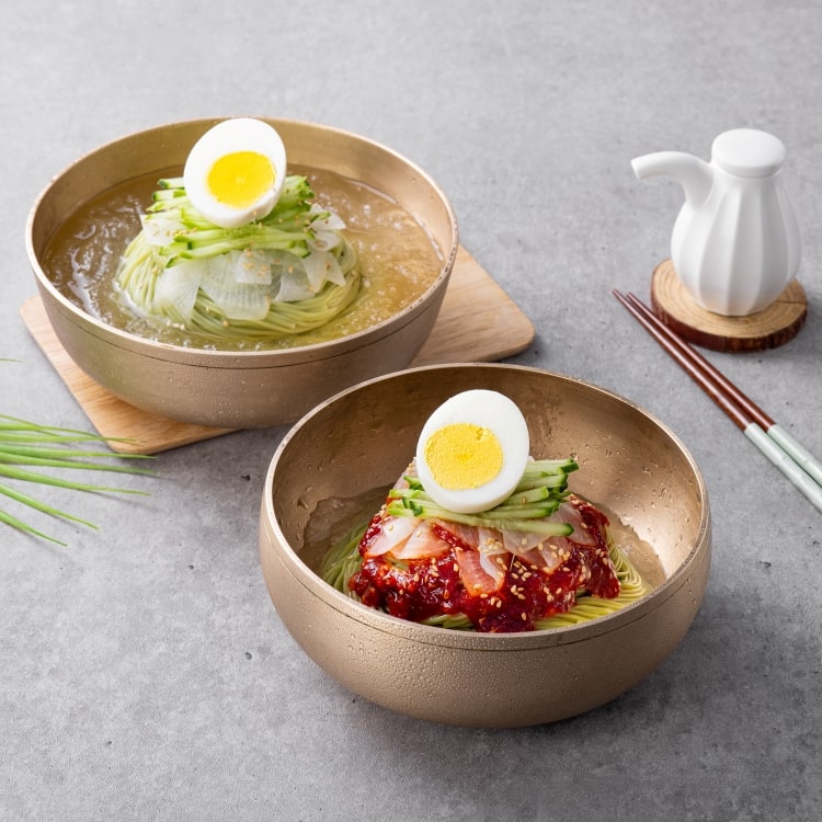 냉면 반반냉면 10인 세트 (물냉면 5 + 비빔냉면 5)