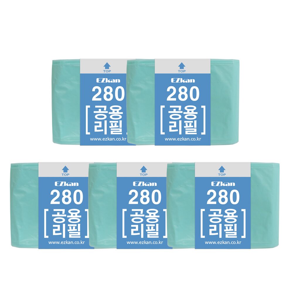 공용리필 280 (25L/27L) 5롤 분리수거함 호환