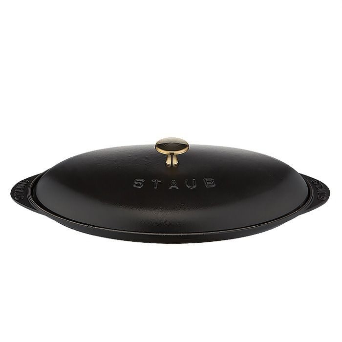 [공식] 피쉬 핫 플레이트 31cm 블랙 ST332125(꼬깔 손잡이 증정)