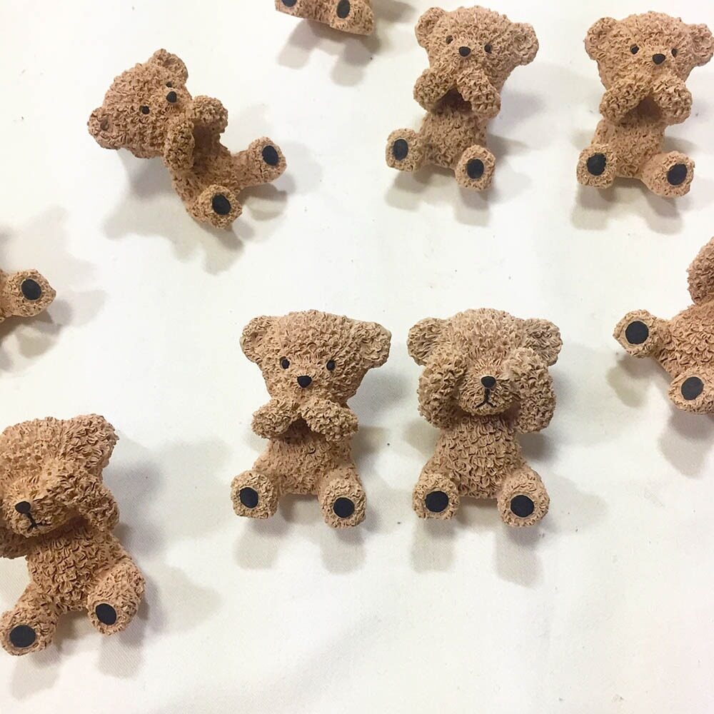 뽀글이 곰돌이 석고방향제 (차량용 / 실내 탁상용)