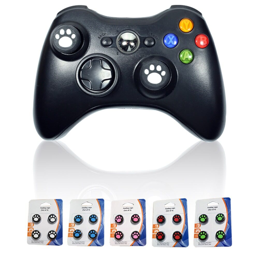 엑박 스틱커버 XBOX360 발바닥커버 보호 캡 4p