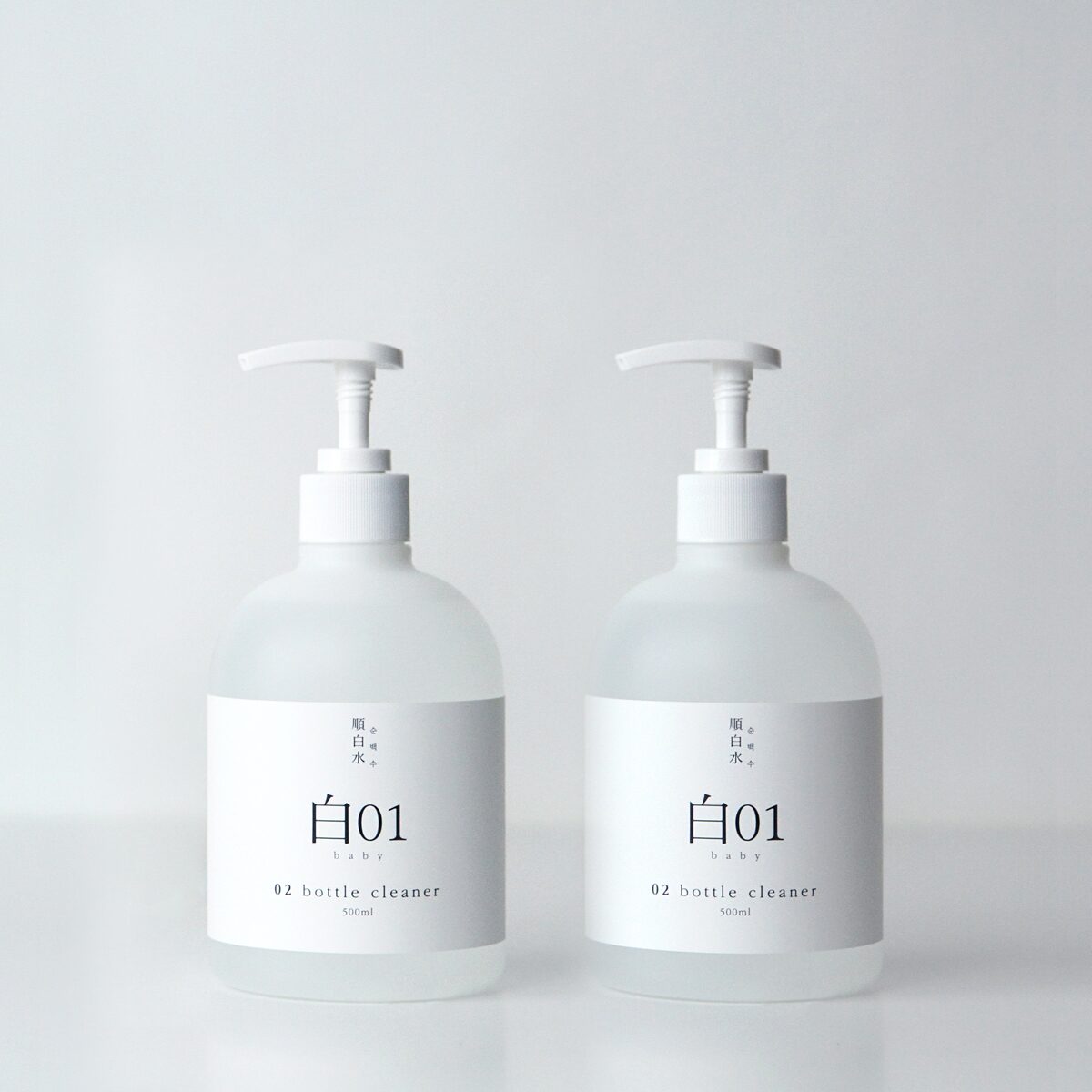 순백수 아기젖병세정제(주방세제) 500ml 2개