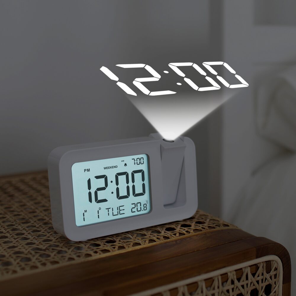 스마트빔 프로젝션 LED 탁상시계