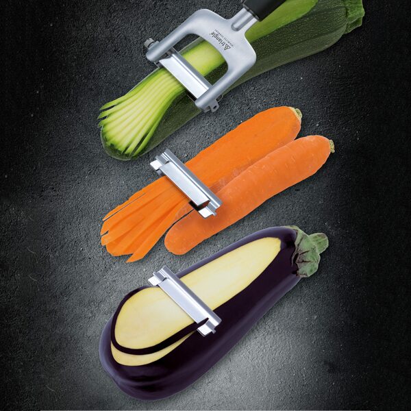 줄리엔 채칼 3종 세트(Julienne set, 3 blades)