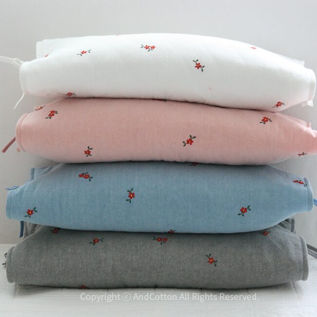 누빔꽃자수 메밀베개 4color