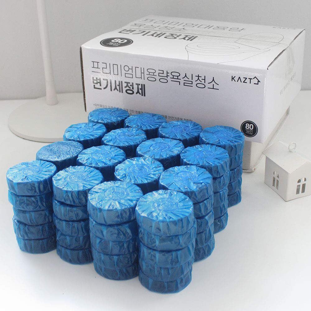 대용량 욕실 청소 변기세정제 50g 80개