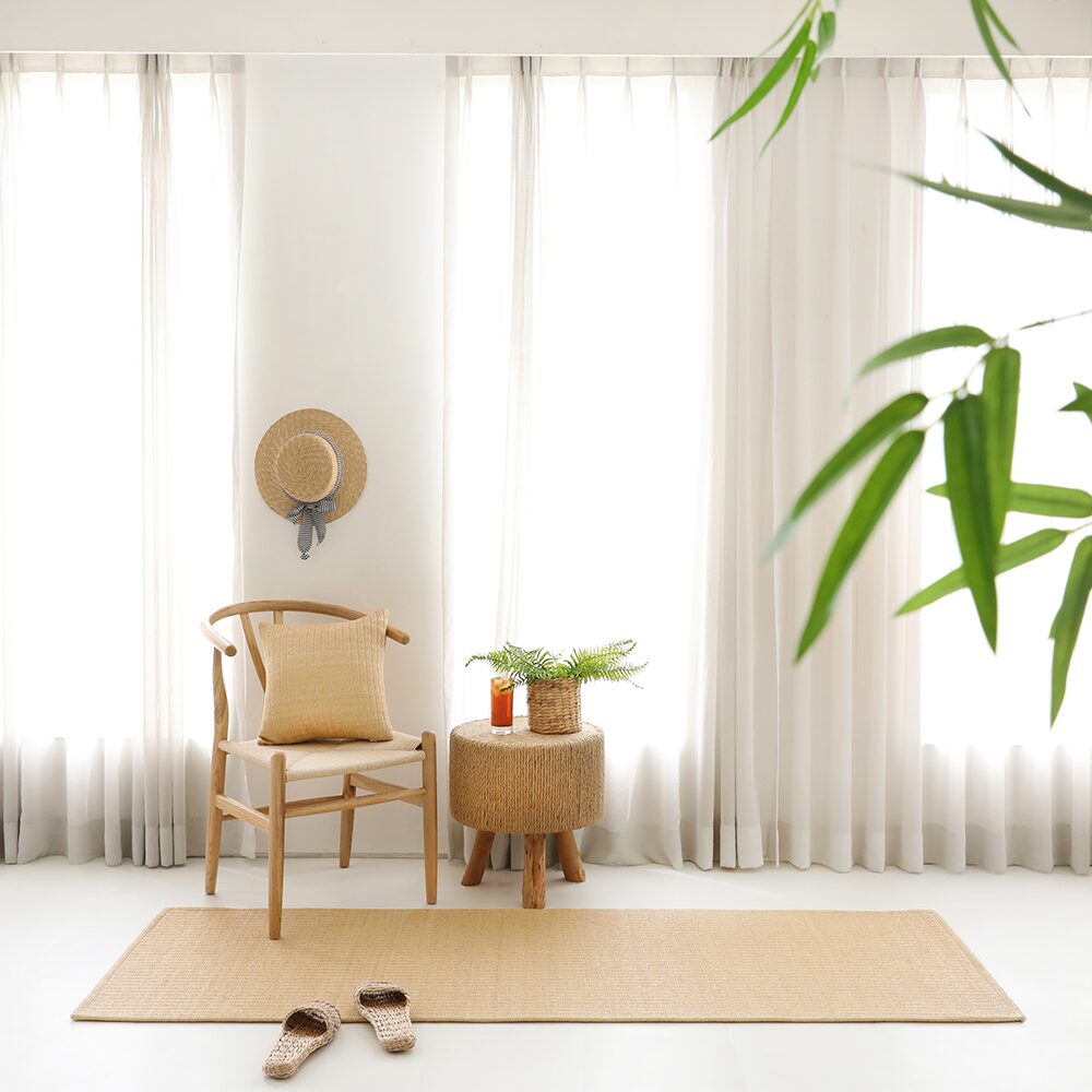 카프리 라탄룩 러너 러그 70x200cm