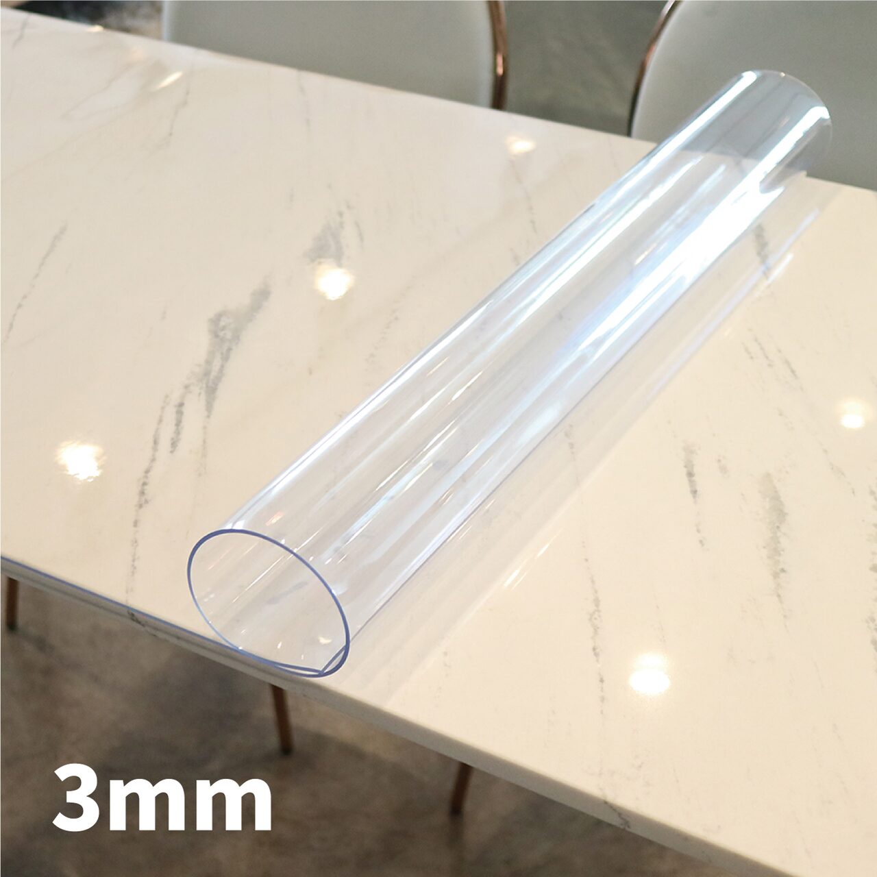 3mm pvc 식탁매트 테이블매트 유리대용 유리대용 투명매트 맞춤제작
