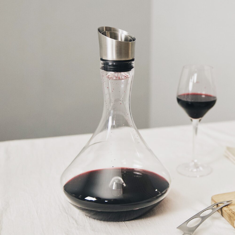 클래식 글라스 와인 디캔터 2.2L