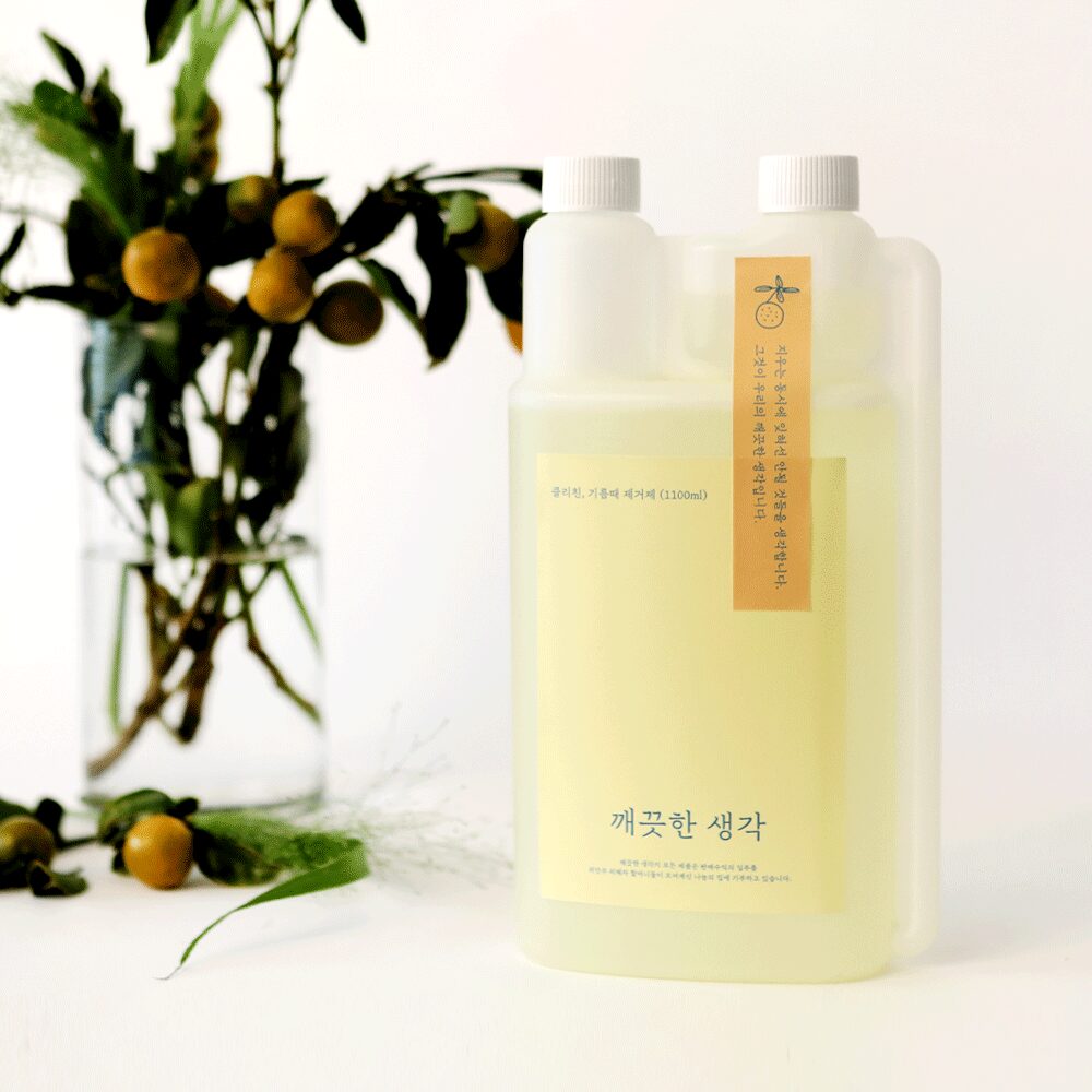클리친 가스렌지 후드/에어프라이어 기름때 제거제 1100ml