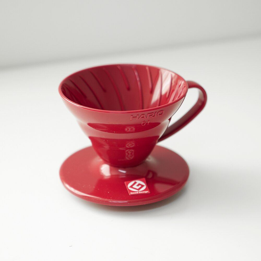 V60 커피 드리퍼 1~2인 VD-01R(레드)