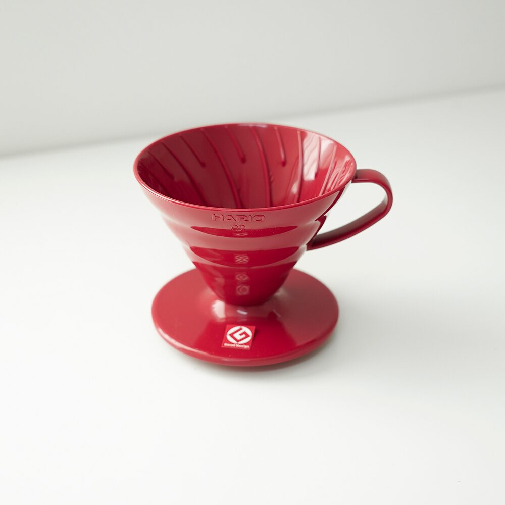 V60 커피 드리퍼 1~4인 VD-02R(레드)