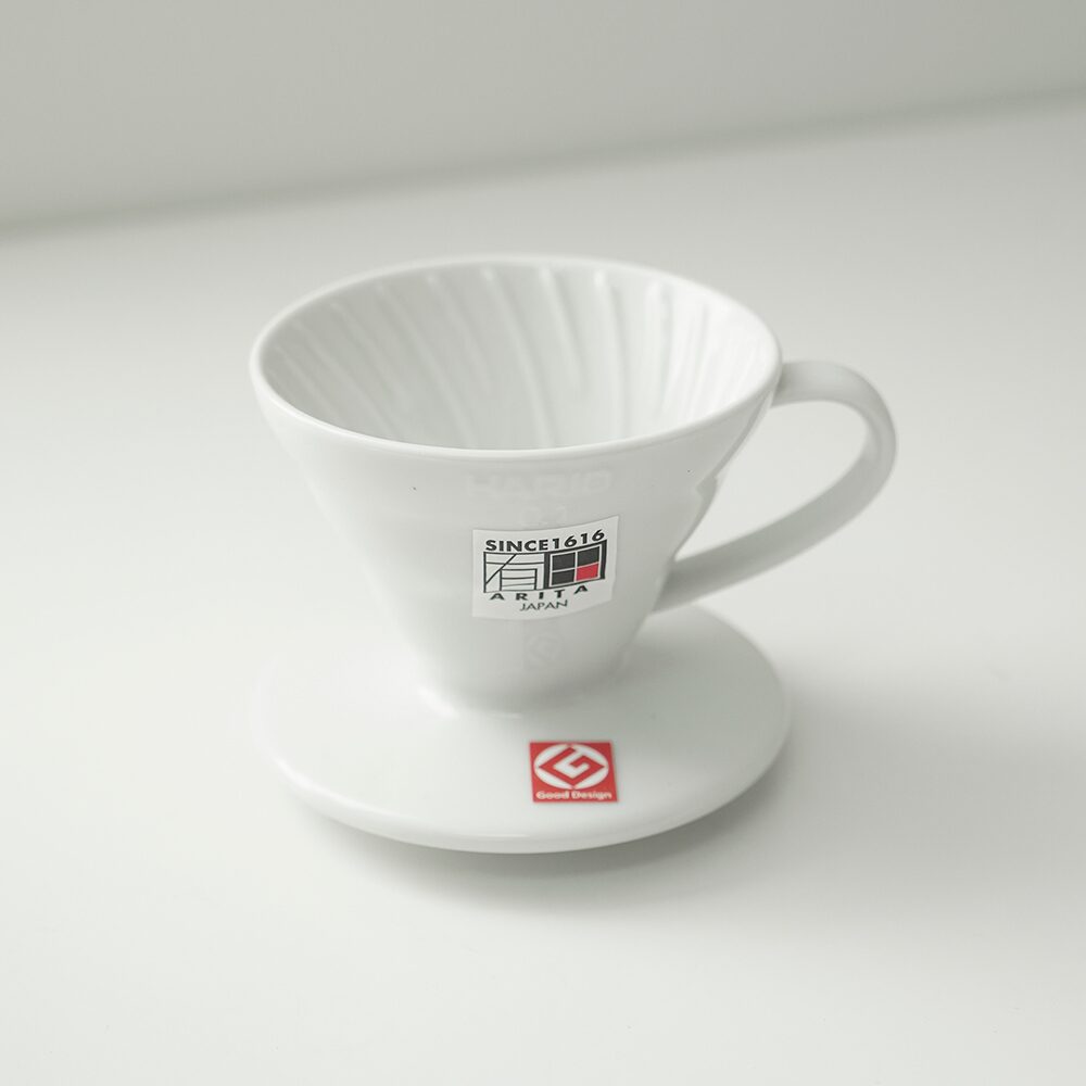 V60 커피 세라믹 드리퍼 1~2인 VDC-01W(화이트)
