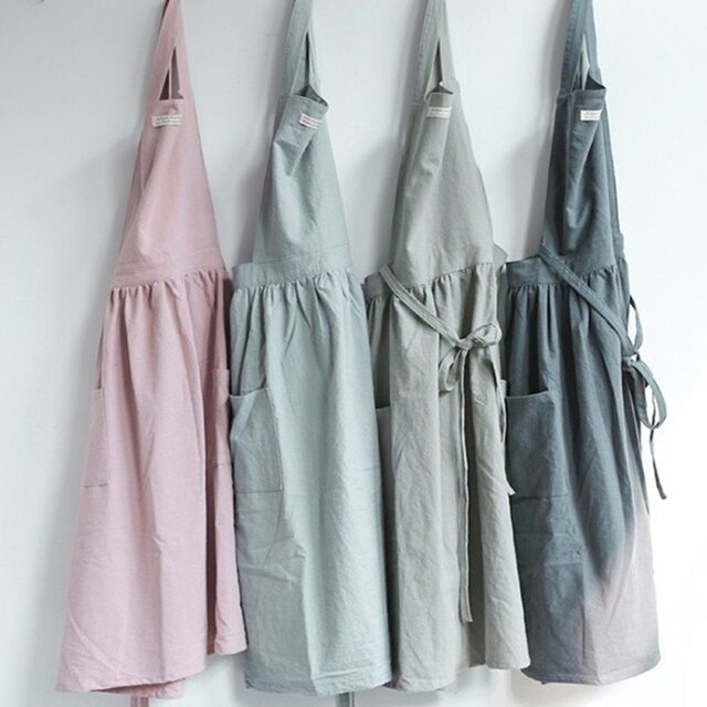 내추럴 무드 앞치마 4color