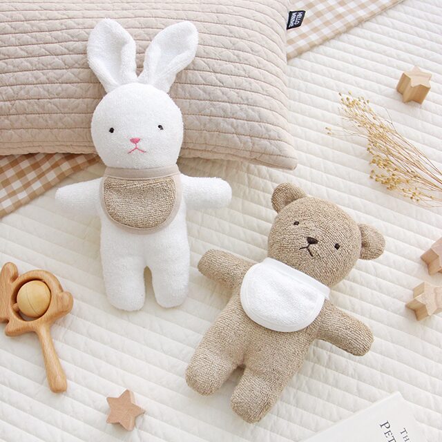 밤부 아기 애착인형 2type