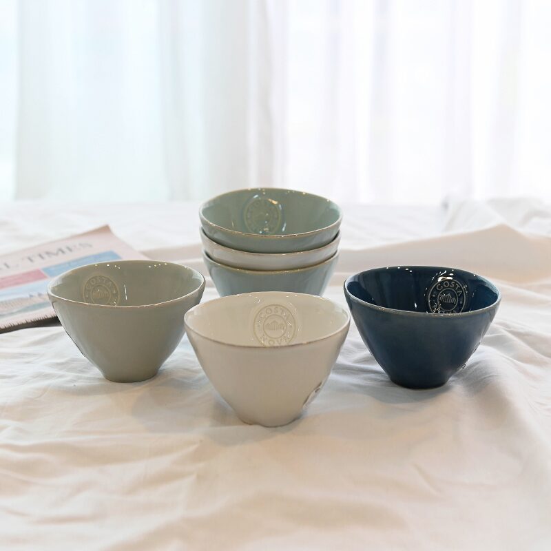 [리퍼] 밥공기 12cm - 그레이, 화이트, 블루, 아쿠아