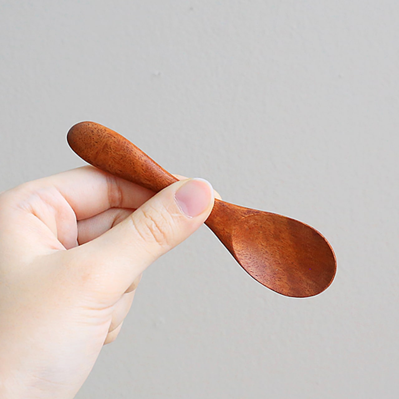 옻칠 나무 이유식스푼
