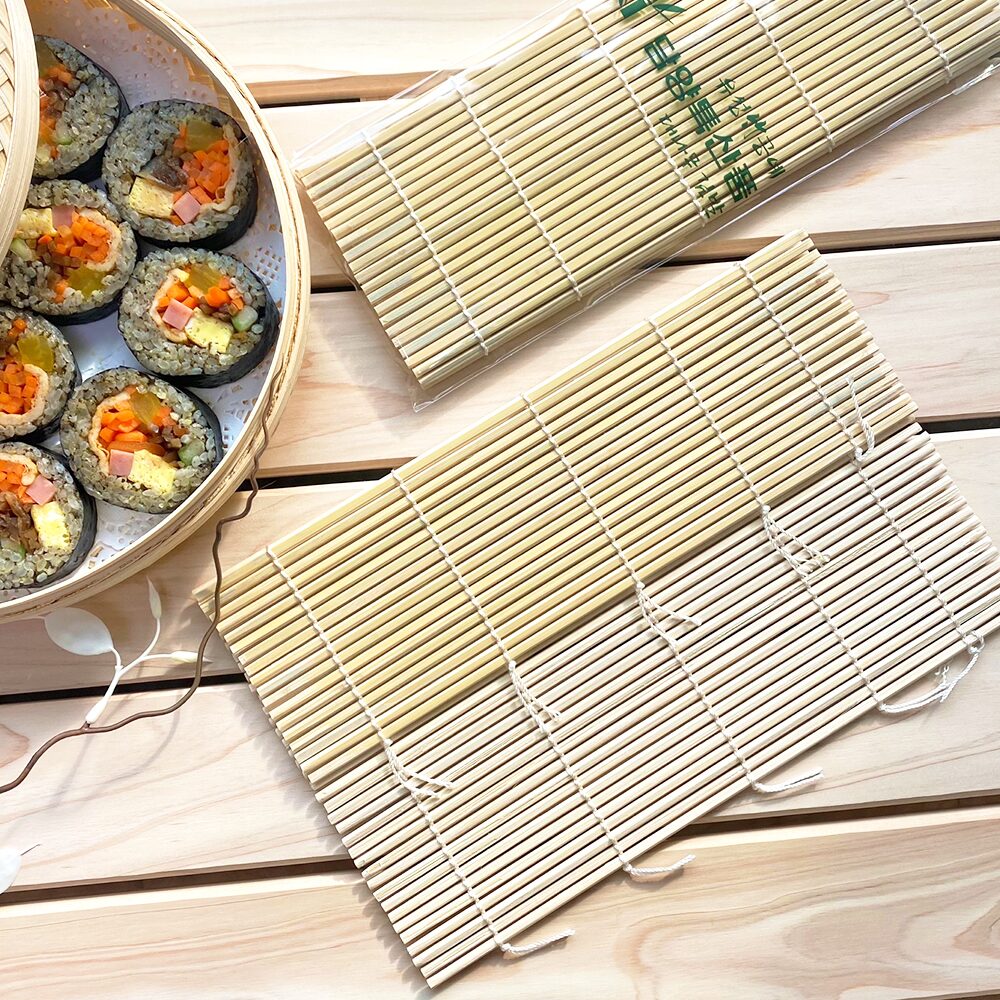 담양 국산 겉대 대나무 김발 1P ( 김밥틀 김발말이 김밥집 도시락 만들기 플리이팅 )