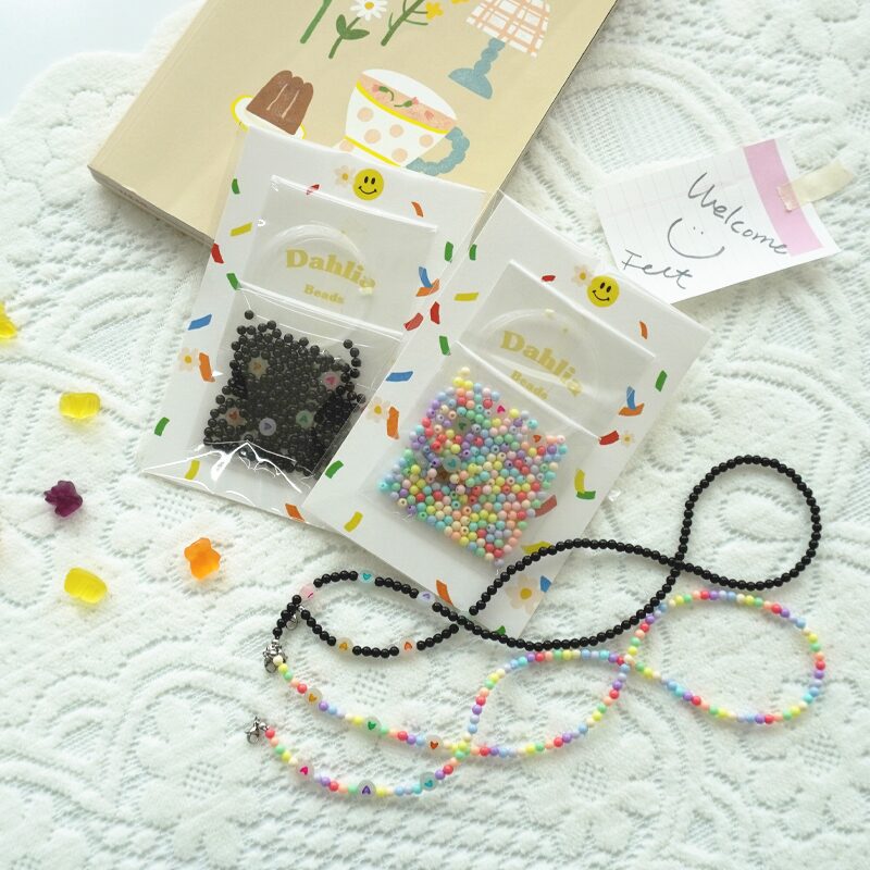 파츠 비즈 마스크스트랩 만들기 DIY 세트 6종