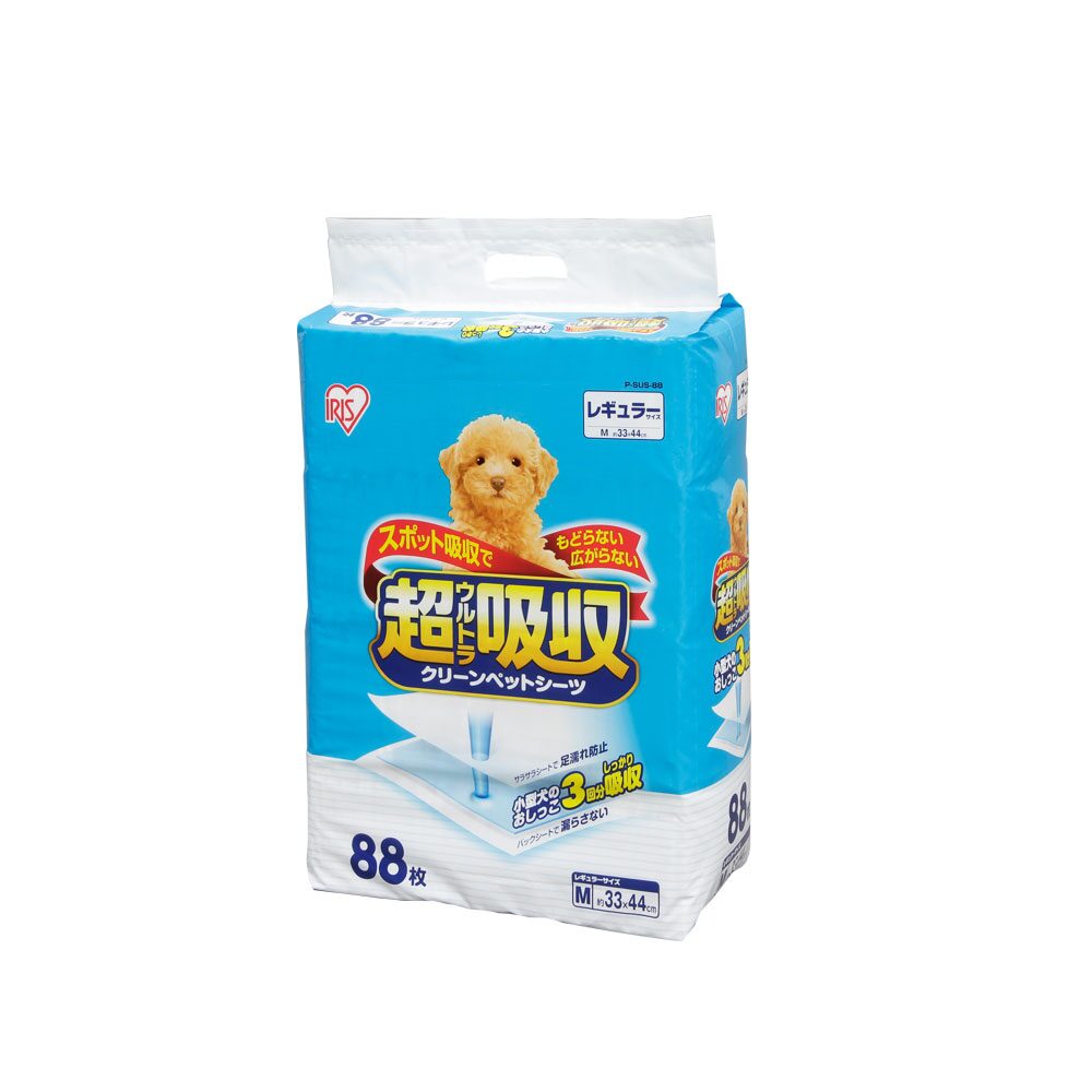 갓성비 고흡수 울트라 패드 강아지 배변패드 소형 88매 (33*44cm)