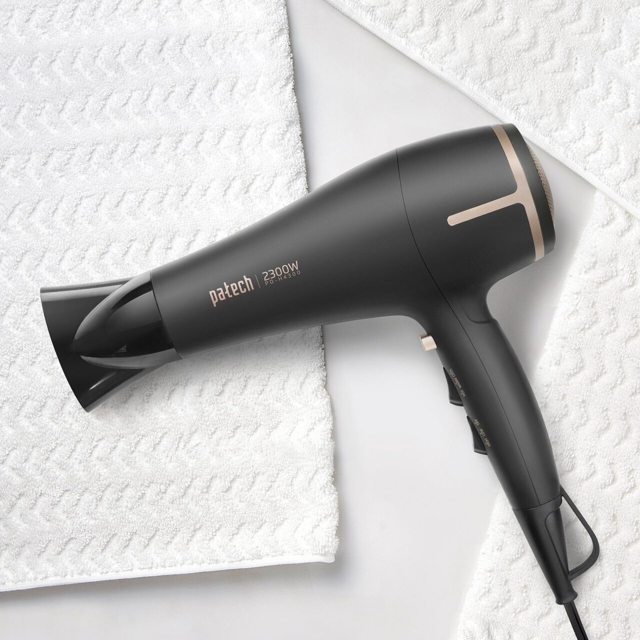 2300W 초고출력 헤어드라이기 PD-H4300 블랙