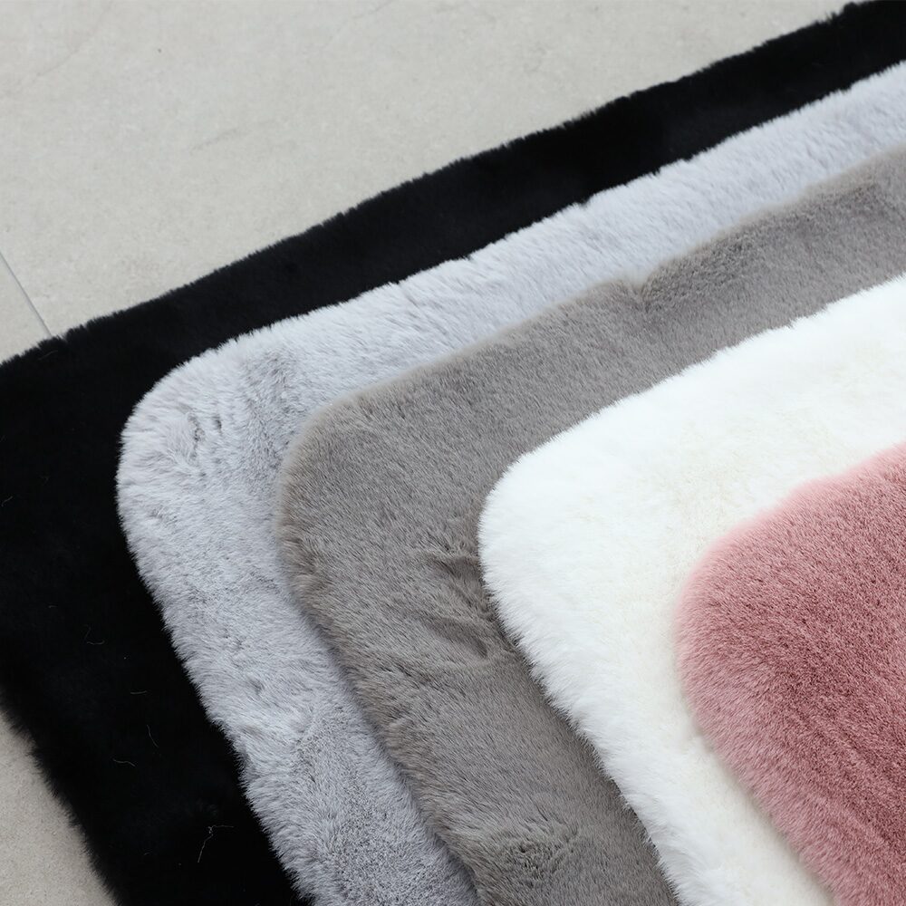 양털 장모 에코퍼 워셔블 양모 거실 러그 4size 5color