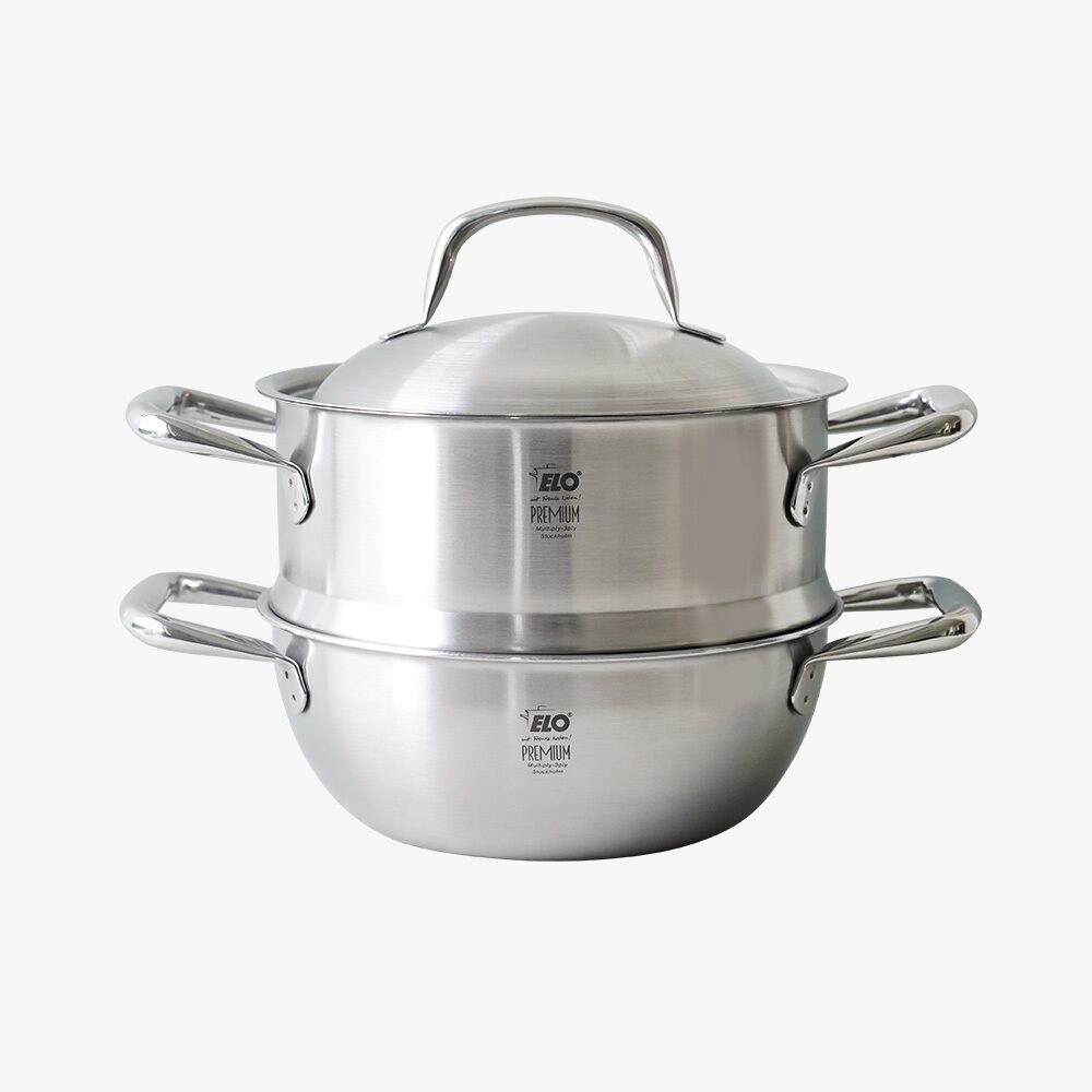 스톡홀름 IH 인덕션 통3중 양수 찜 웍 20cm