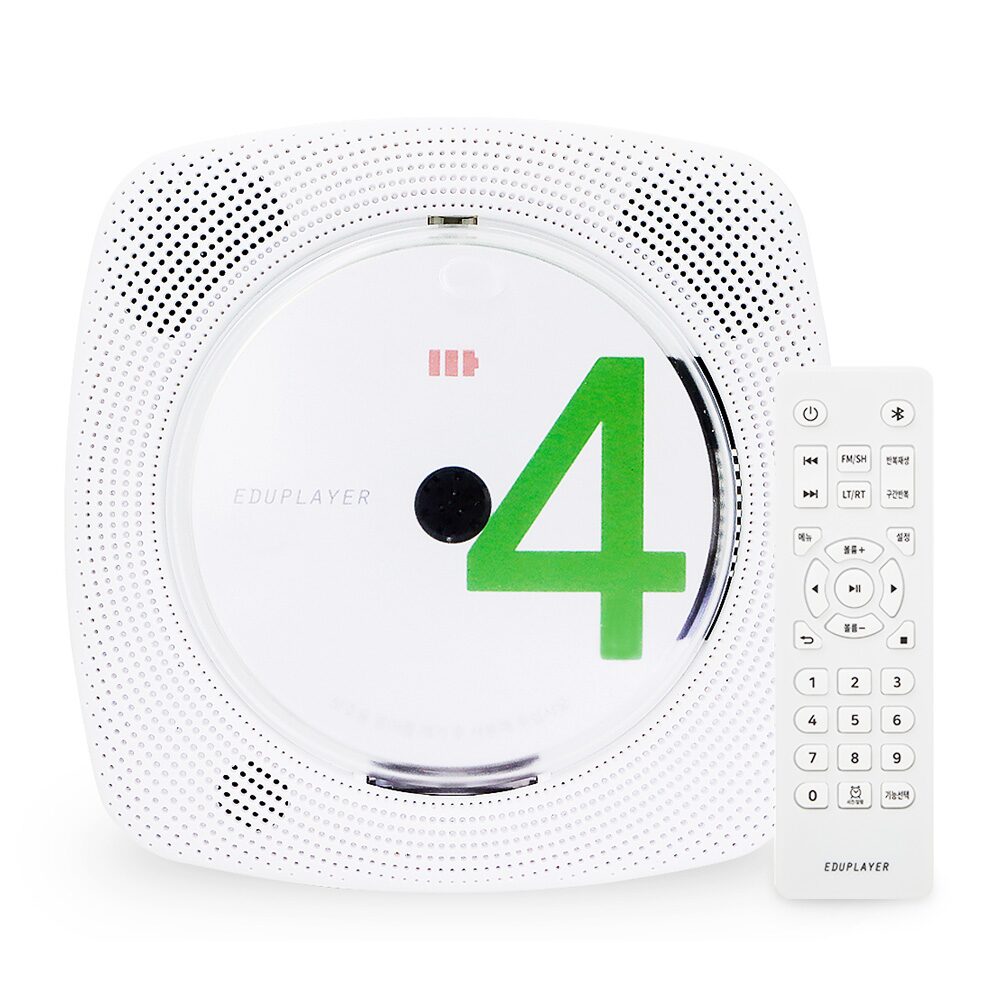 무선 CD DVD플레이어 EA40 블루투스스피커 일체형커버 벽걸이 탁상용 배터리 HDMI