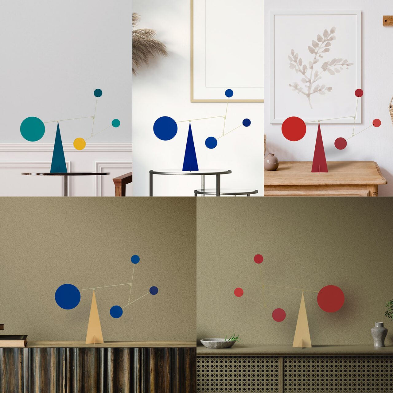 달라스/이스탄불/케냐 스탠딩 모빌 5 colors