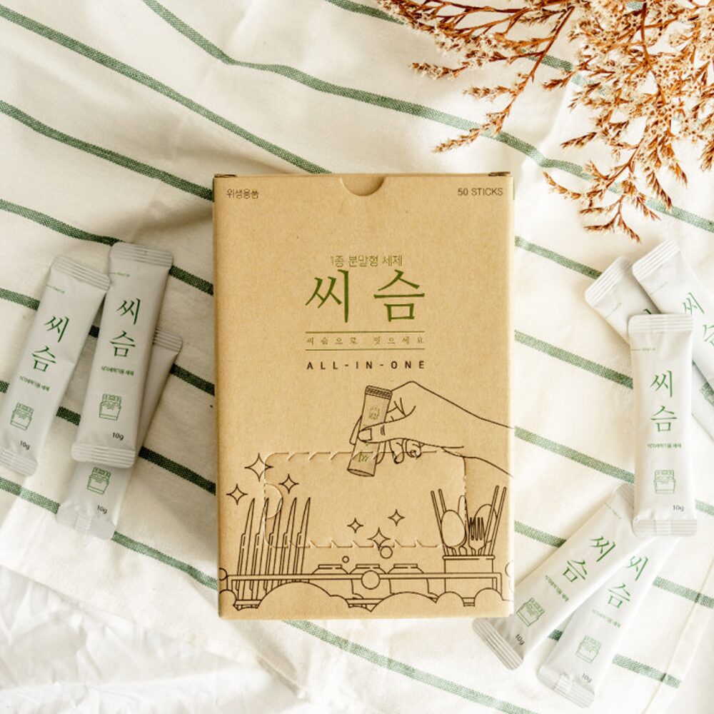 올인원 분말형 가정용 식기세척기 세제