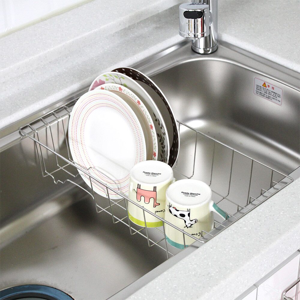 반개수대 거치식 식기건조대