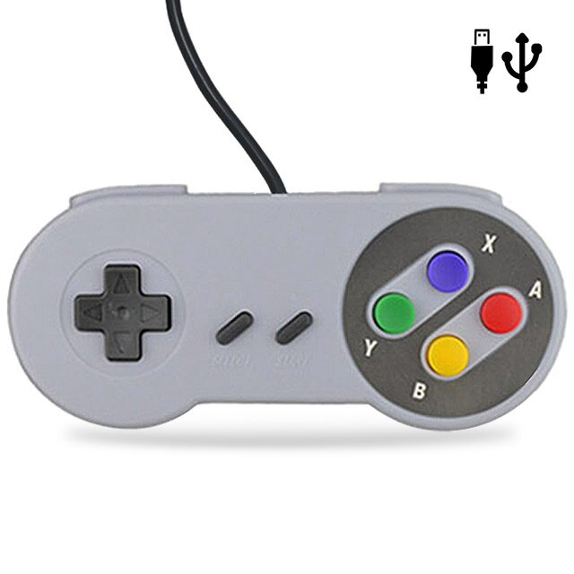 슈퍼패미콤 패드 레트로 에뮬 게임 PC용 컨트롤러 SFC게임패드 조이스틱 조이패드
