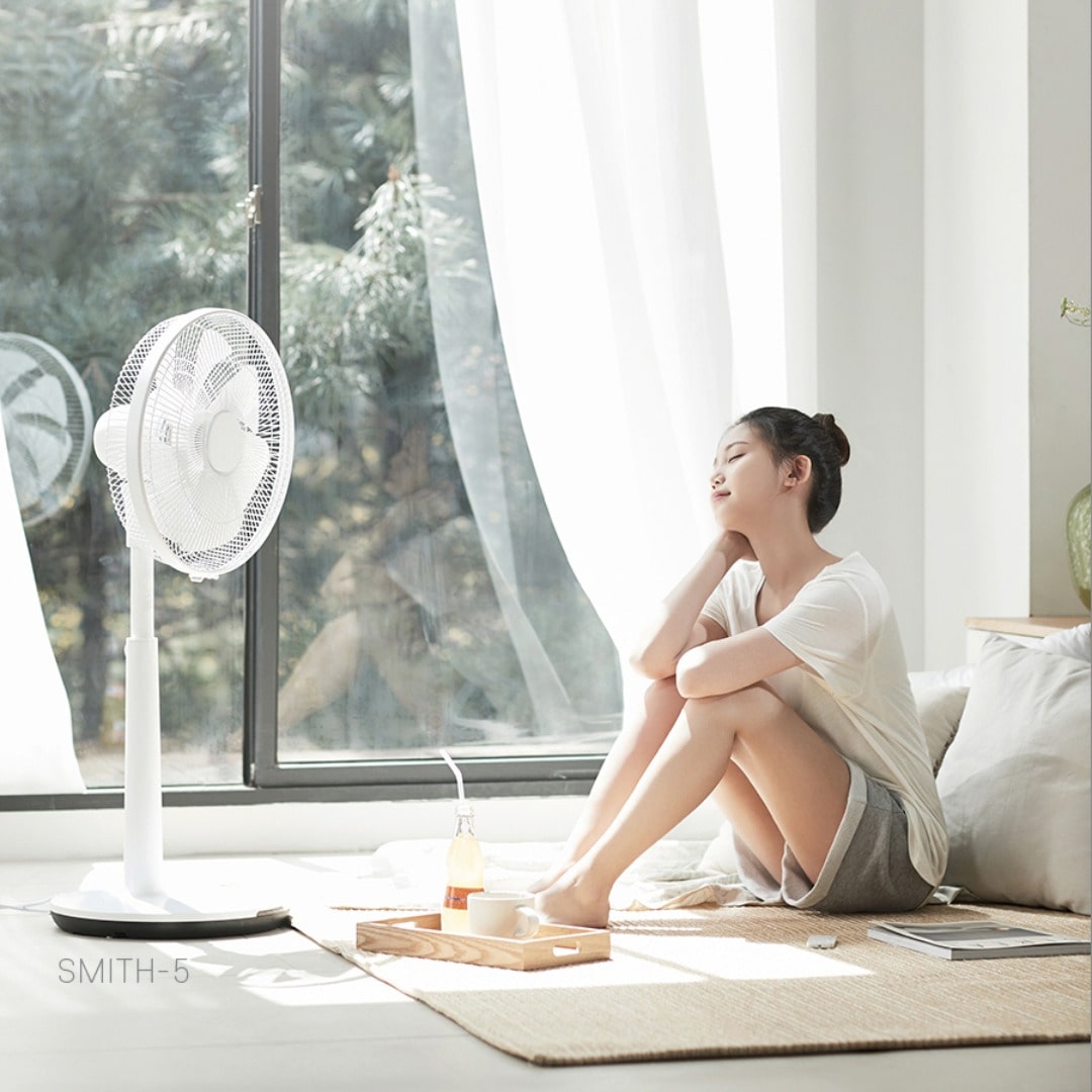 [결제가 76800원+1.5만 추리증정] 저소음 BLDC 리모컨 선풍기 SMITH-5