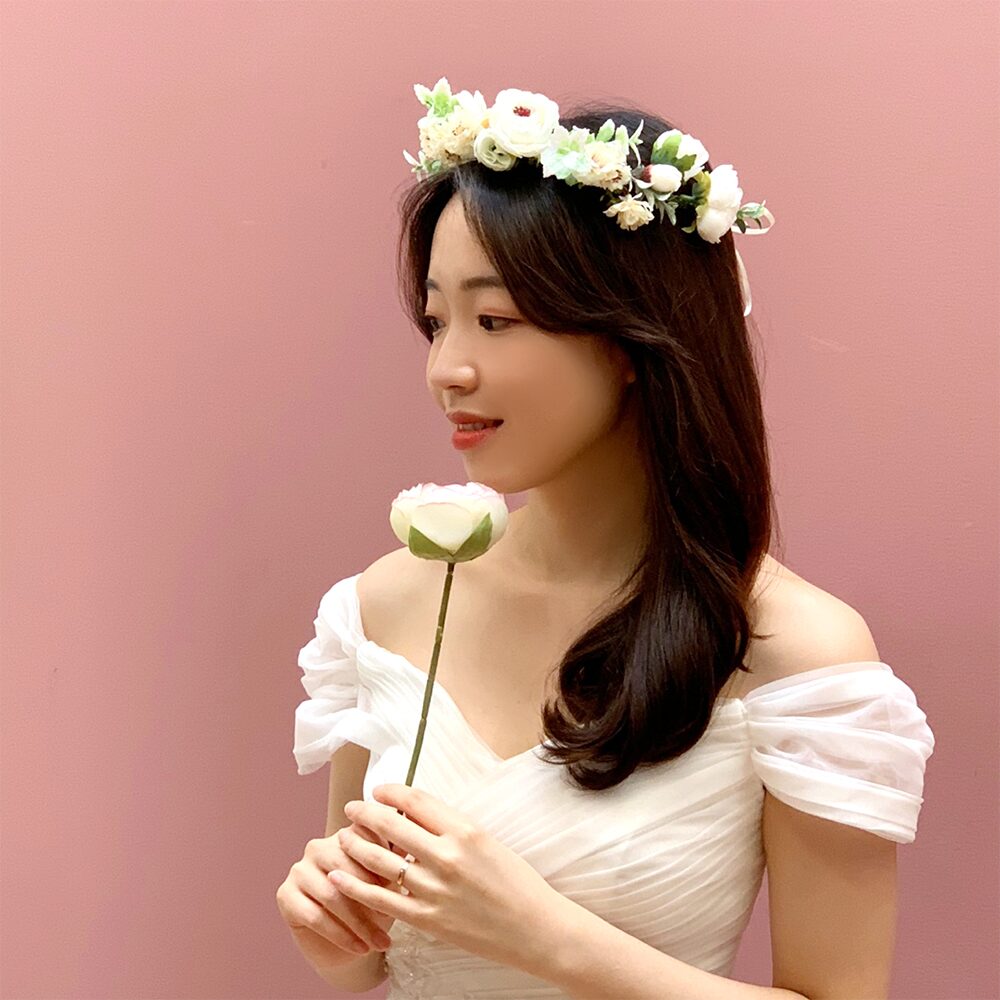 아기화관 셀프웨딩 브라이덜샤워 촬영 소품 꽃왕관 화관 모음