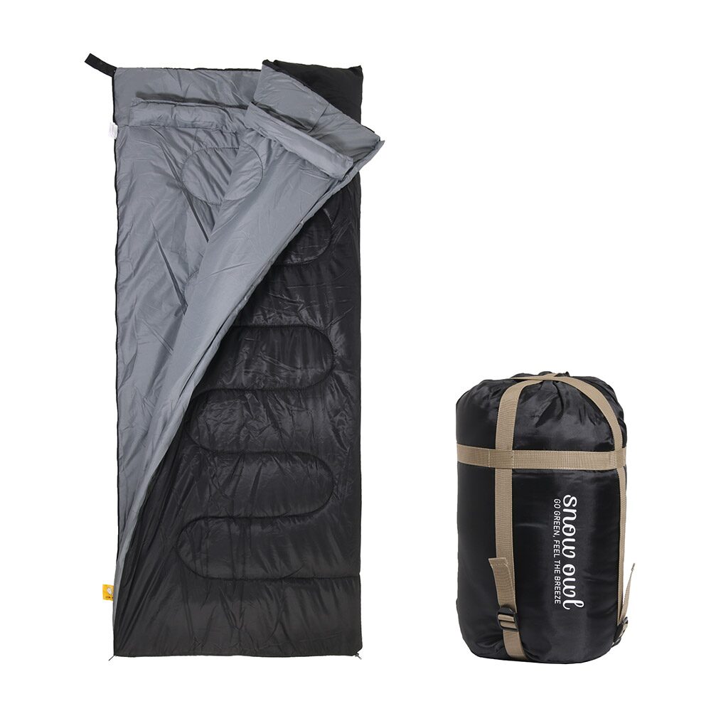 캠핑 침낭 코쿤 블랙 슬리핑 백 P1500