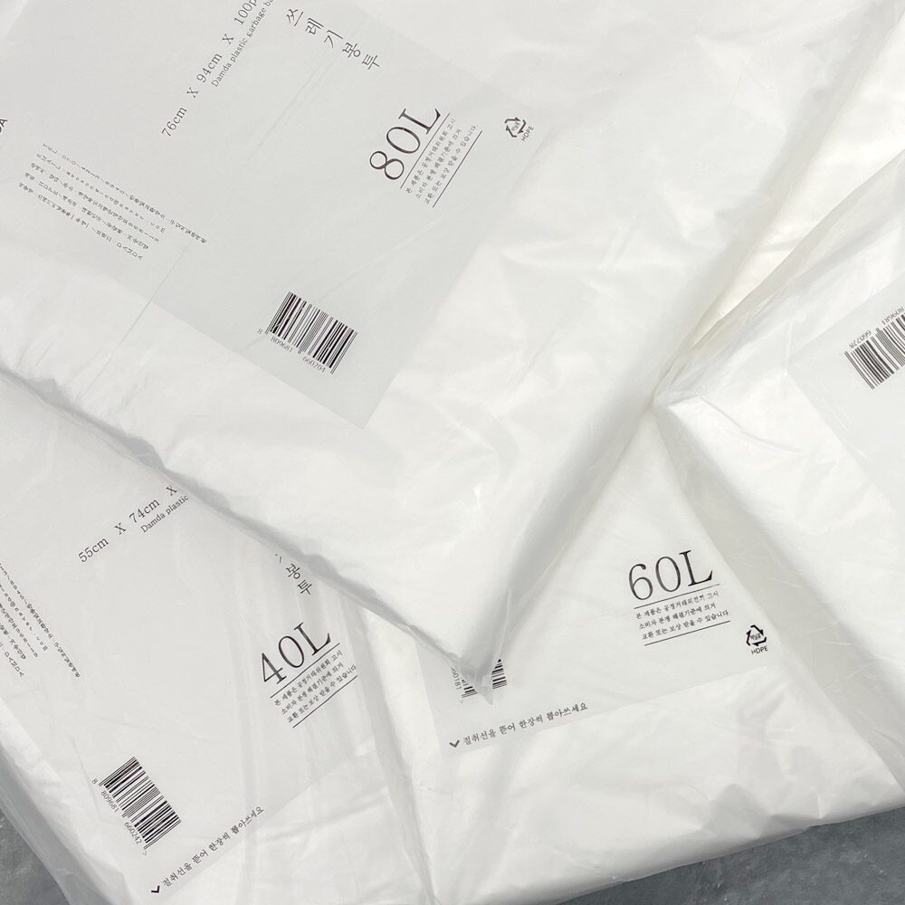 짱짱클린 벌크 쓰레기봉투 100매(20L~100L)