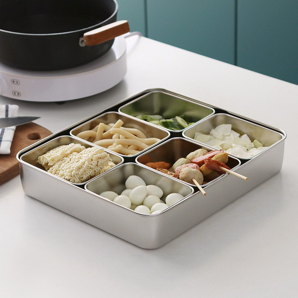 스텐 바트 6칸세트